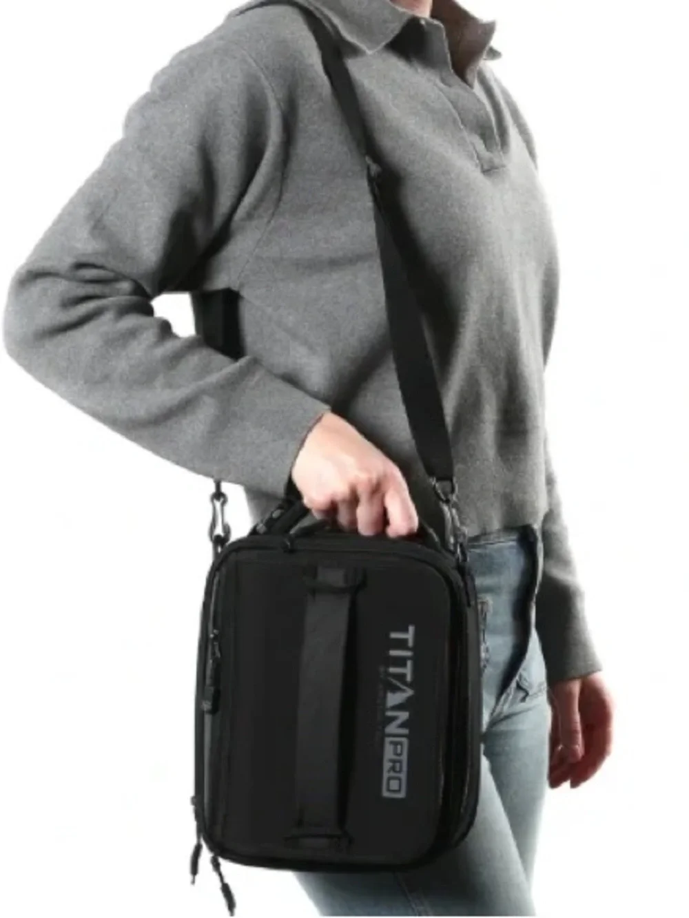 Titan Pro Blue Hard Lunch Case
